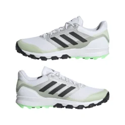 Adidas Flexcloud 2.1 Hockey Shoes - White (2023/24) -Le Trio Hockey adidas flexcloud 21 hockey shoes white 2022 23 10