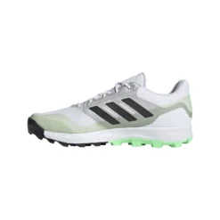 Adidas Flexcloud 2.1 Hockey Shoes - White (2023/24) -Le Trio Hockey adidas flexcloud 21 hockey shoes white 2022 23 5