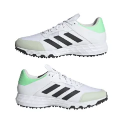Adidas Hockey Lux 2.2S Hockey Shoes - White (2023/24) -Le Trio Hockey adidas hockey lux 22s hockey shoes white 2022 23 10