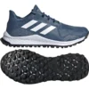 Adidas Hockey Youngstar Junior Shoes - Blue (2023/24) -Le Trio Hockey adidas hockey youngstar junior shoes blue 2022 23