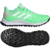 Adidas Hockey Youngstar Junior Shoes - Green (2023/24) -Le Trio Hockey adidas hockey youngstar junior shoes green 2022 23