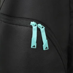 Adidas VS .6 Stick Bag - Black/Aqua (2023/24) -Le Trio Hockey adidas vs 6 stick bag black aqua 2023 24 2
