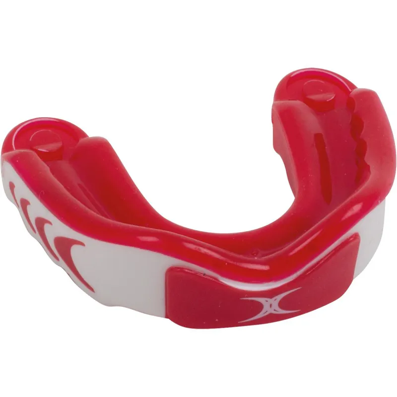 Grays Gilbert Virtuo 3DY Mouthguard - Red White (2023/24) 3 Grays Gilbert Virtuo 3DY Mouthguard - Red White (2023/24)