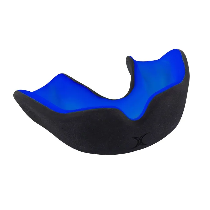 Grays Gilbert X Brace DD Mouthguard - Black/Blue (2023/24) 3 Grays Gilbert X Brace DD Mouthguard - Black/Blue (2023/24)