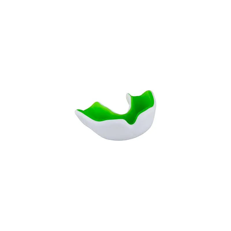 Grays Gilbert X Gel Plus Mouthguard - White/Green (2023/24) 3 Grays Gilbert X Gel Plus Mouthguard - White/Green (2023/24)