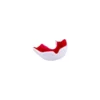 Grays Gilbert X Gel Plus Mouthguard - White/Red (2023/24) -Le Trio Hockey gilbert x gel plus mouthguard white red 2023 24
