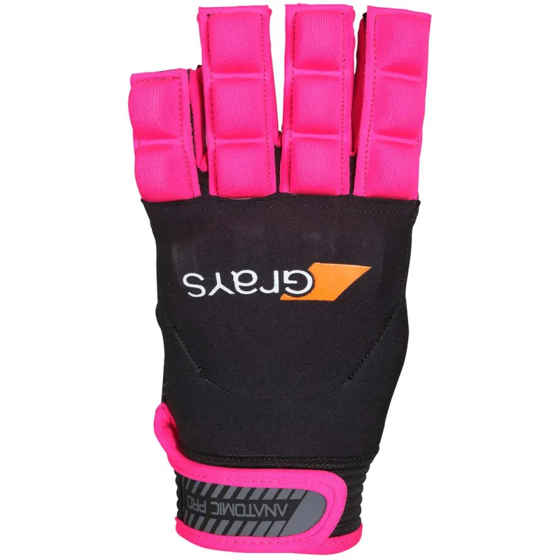 Grays Anatomic Pro Hockey Glove - Black/Pink (2023/24) 3 Grays Anatomic Pro Hockey Glove - Black/Pink (2023/24)