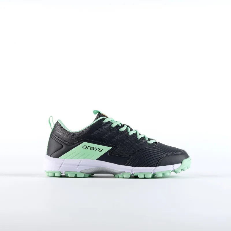 Grays Flash 3.0 Hockey Shoes - Charcoal/Mint (2023/24) 5 Grays Flash 3.0 Hockey Shoes - Charcoal/Mint (2023/24) - Image 3