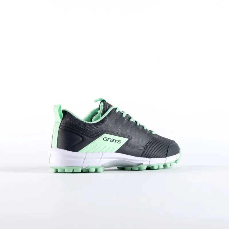 Grays Flash 3.0 Hockey Shoes - Charcoal/Mint (2023/24) 7 Grays Flash 3.0 Hockey Shoes - Charcoal/Mint (2023/24) - Image 5