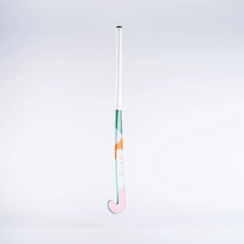Grays GX2000 Dynabow Junior Hockey Stick - Mint/Coral (2023/24) 7 Grays GX2000 Dynabow Junior Hockey Stick - Mint/Coral (2023/24) - Image 5