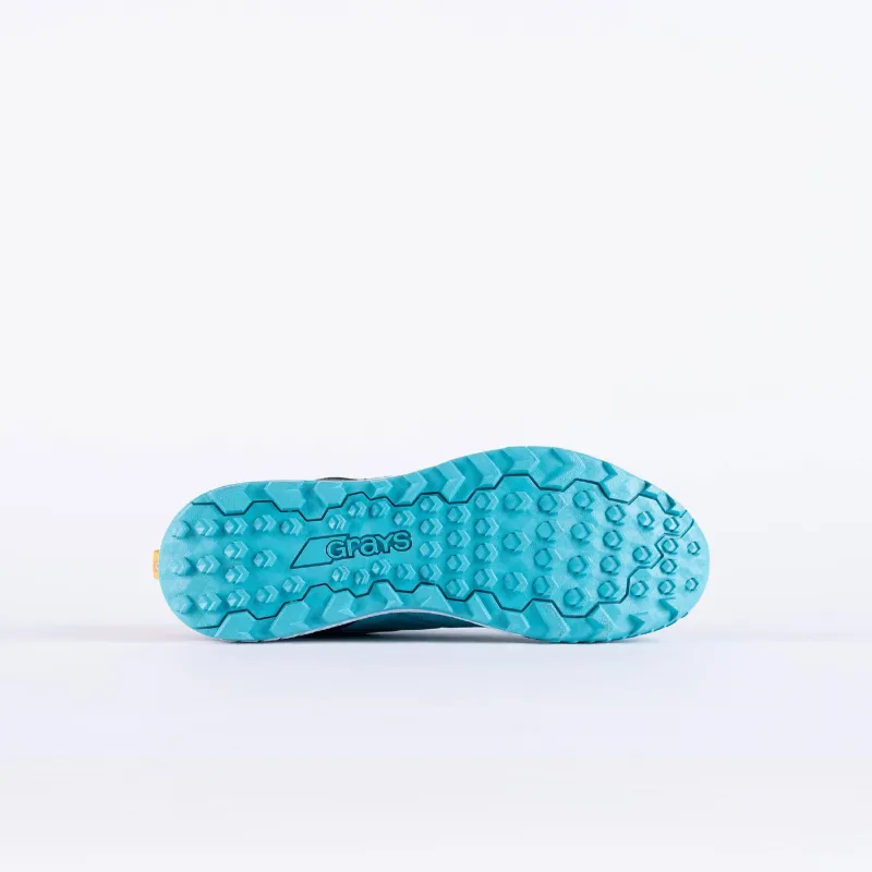 Grays Raid Hockey Shoes - Teal/Navy (2023/24) 10 Grays Raid Hockey Shoes - Teal/Navy (2023/24) - Image 8