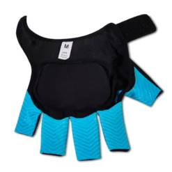 JDH OD Double Knuckle Glove - Black/Pink/Yellow/Blue (2021/22) -Le Trio Hockey jdh od double knuckle glove black pink yellow blue 2021 22 2