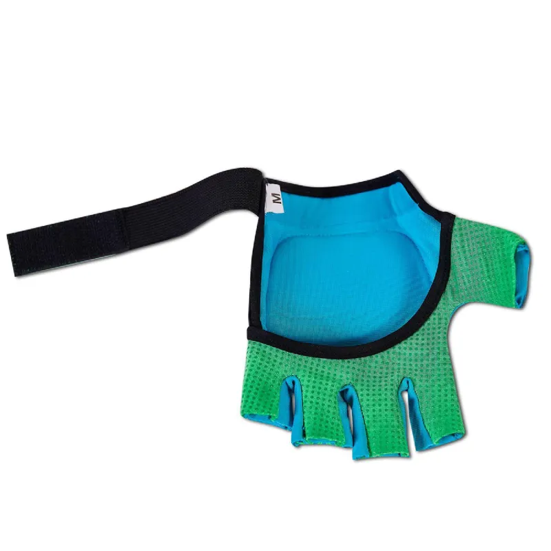 JDH OD Single Knuckle Glove - Blue/Green/Pink (2021/22) 4 JDH OD Single Knuckle Glove - Blue/Green/Pink (2021/22) - Image 2