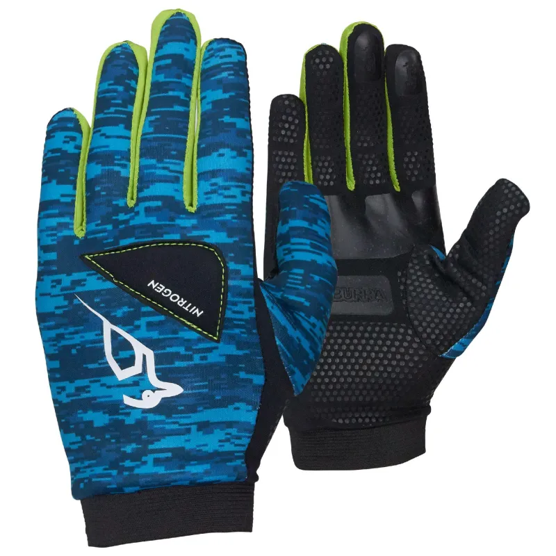 Kookaburra Nitrogen Hockey Gloves - Turquoise - Pair (2023/24) 3 Kookaburra Nitrogen Hockey Gloves - Turquoise - Pair (2023/24)