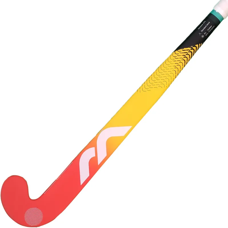 Mercian Genesis CF5 Pro Hockey Stick - Red/Yellow (2023/24) 4 Mercian Genesis CF5 Pro Hockey Stick - Red/Yellow (2023/24) - Image 2
