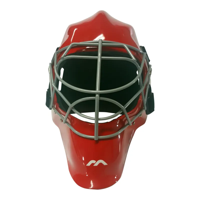 Mercian Genesis Junior Goalie Helmet - Red (2022/23) 3 Mercian Genesis Junior Goalie Helmet - Red (2022/23)