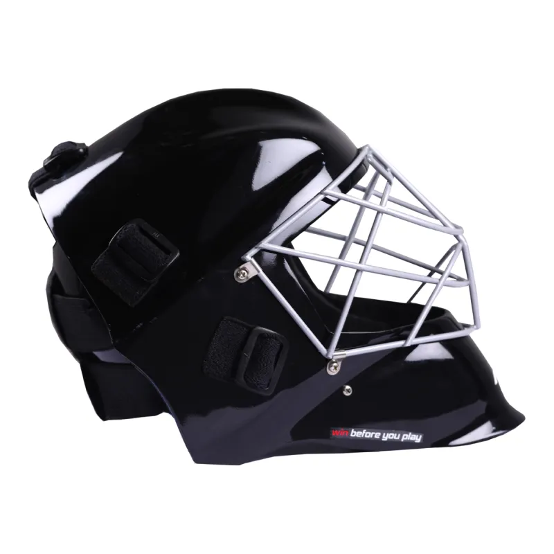 Mercian Genesis Senior Goalie Helmet - Black (2022/23) 4 Mercian Genesis Senior Goalie Helmet - Black (2022/23) - Image 2