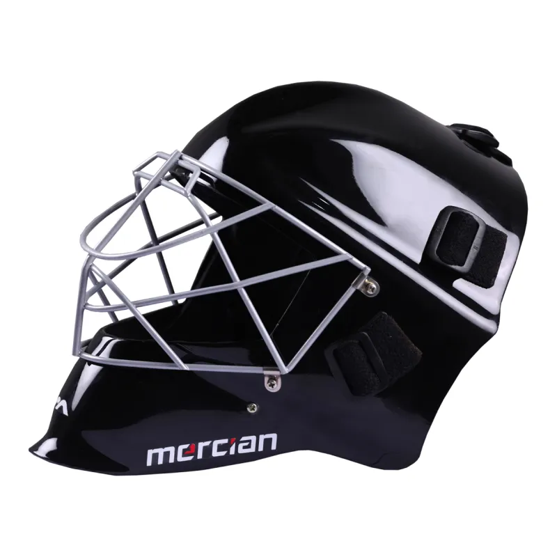 Mercian Genesis Senior Goalie Helmet - Black (2022/23) 5 Mercian Genesis Senior Goalie Helmet - Black (2022/23) - Image 3