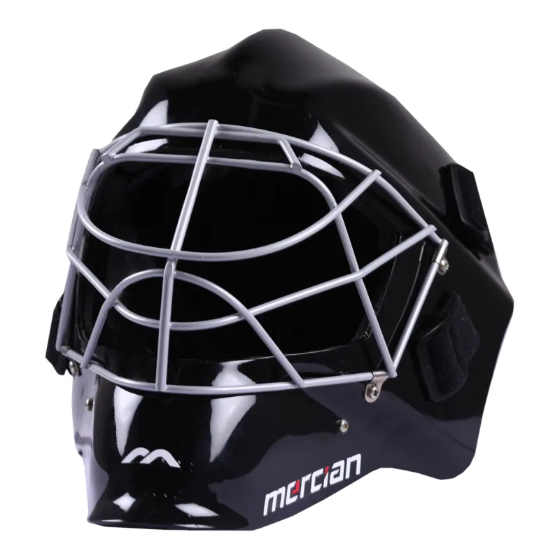 Mercian Genesis Senior Goalie Helmet - Black (2022/23) 6 Mercian Genesis Senior Goalie Helmet - Black (2022/23) - Image 4