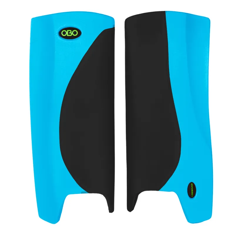 OBO Robo Hi-Rebound Legguards - Black/Peron Blue 3 OBO Robo Hi-Rebound Legguards - Black/Peron Blue