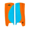 OBO Robo Hi-Rebound Legguards - Peron Blue/Orange -Le Trio Hockey obo robo hi rebound legguards peron blue orange