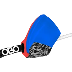 OBO Robo Hi-Rebound Right Hand Protector - Blue/Red