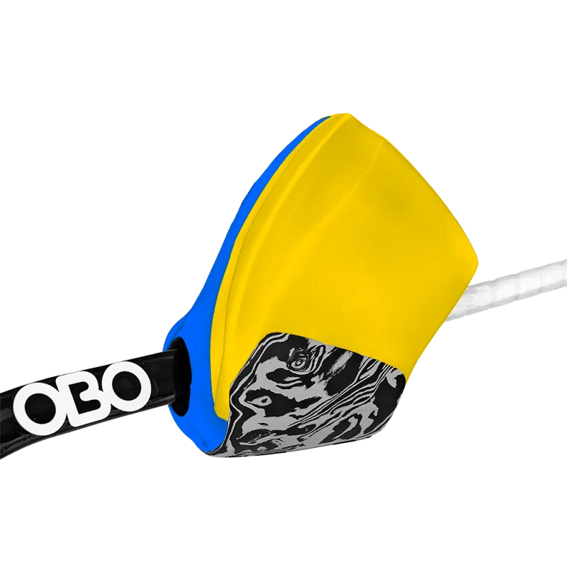 OBO Robo Hi-Rebound Right Hand Protector - Yellow/Blue 3 OBO Robo Hi-Rebound Right Hand Protector - Yellow/Blue