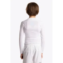 Osaka Deshi Junior Baselayer Top - White (2023/24) -Le Trio Hockey osaka deshi junior baselayer top white 2020 21 1
