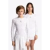 Osaka Deshi Junior Baselayer Top - White (2023/24) -Le Trio Hockey osaka deshi junior baselayer top white 2020 21