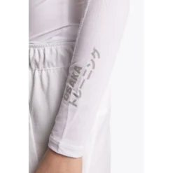 Osaka Deshi Junior Baselayer Top - White (2023/24) -Le Trio Hockey osaka deshi junior baselayer top white 2020 21 4