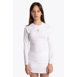 Osaka Deshi Junior Baselayer Top - White (2023/24) -Le Trio Hockey osaka deshi junior baselayer top white 2020 21 6