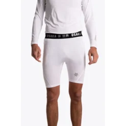 Osaka Mens Baselayer Shorts - White (2023/24)