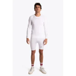Osaka Mens Baselayer Top - White (2023/24) -Le Trio Hockey osaka mens baselayer top white 2020 21 2