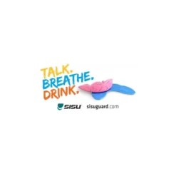 SISU 1.6mm Aero Mouthguard - Charcoal Black -Le Trio Hockey sisu 16mm aero mouthguard charcoal black 3