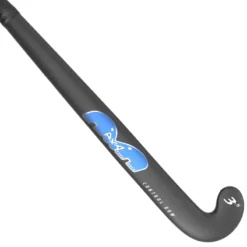 TK 3.5 Indoor Control Bow Hockey Stick - Black/Blue (2023/24)